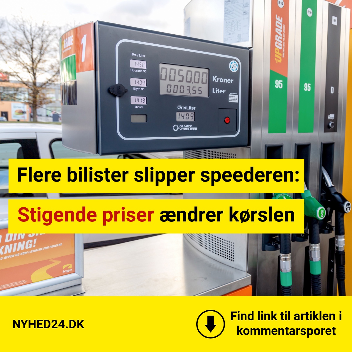 Stigende priser ændrer kørslen