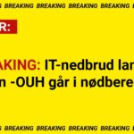 BREAKING: IT-nedbrud lammer region -OUH går i nødberedskab