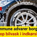 Kommune advarer borgere: Stop bilvask i indkørslen