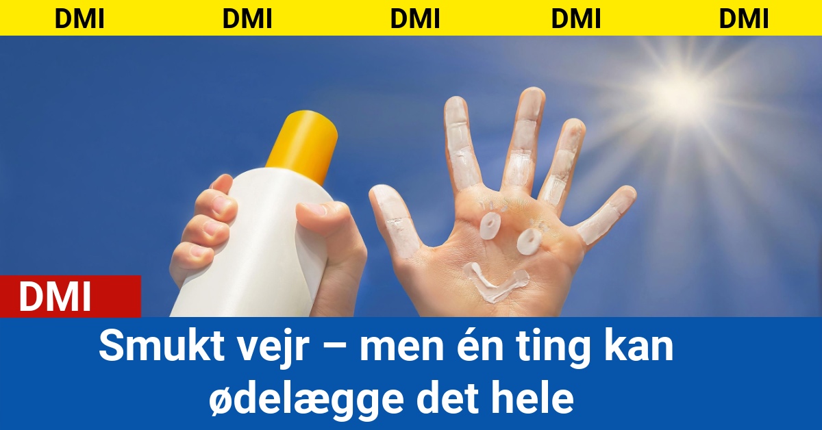 Vejret tager en drejning i eftermiddag – det starter ellers perfekt