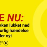 Togtrafikken lukket ned efter alvorlig hændelse – nu er der nyt
