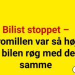Bilist stoppet – promillen var så høj, at bilen røg med det samme