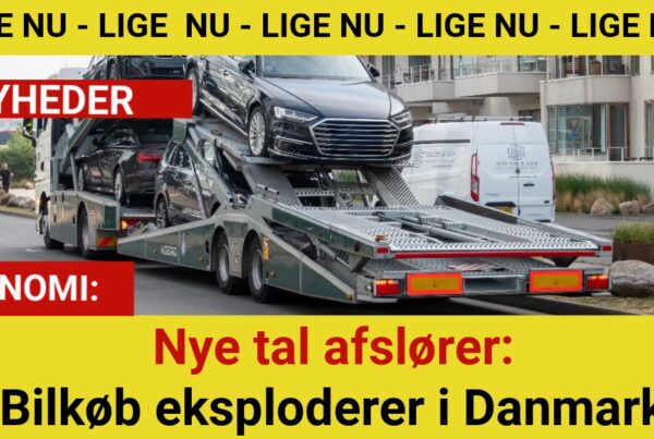 Nye tal afslører: Bilkøb eksploderer i Danmark