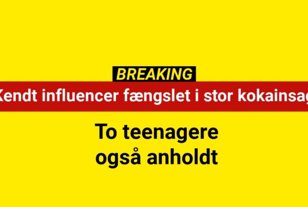 Kendt influencer fængslet i stor kokainsag