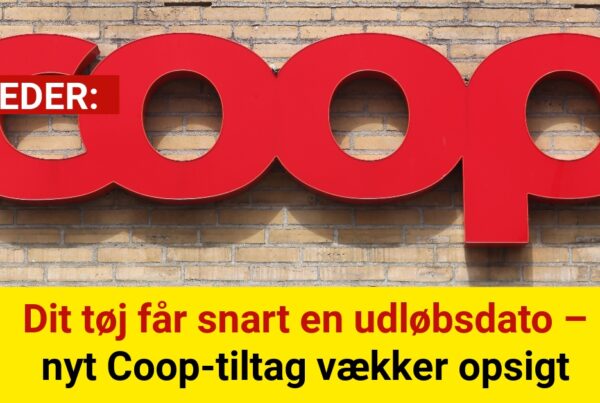 Dit tøj får snart en udløbsdato – nyt Coop-tiltag vækker opsigt