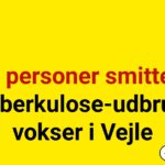 18 personer smittet: Tuberkulose-udbrud vokser i Vejle