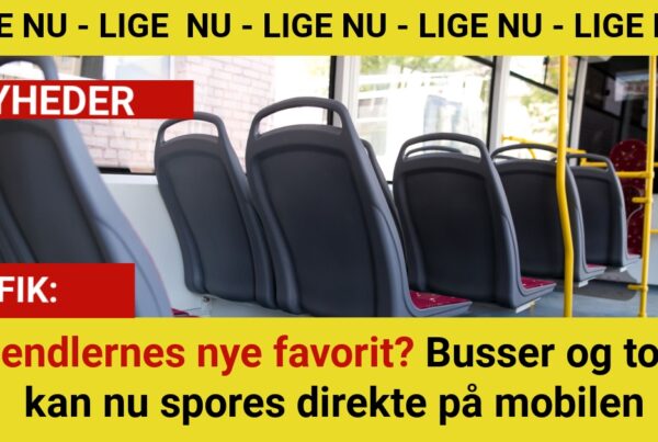 Pendlernes nye favorit? Busser og tog kan nu spores direkte på mobilen