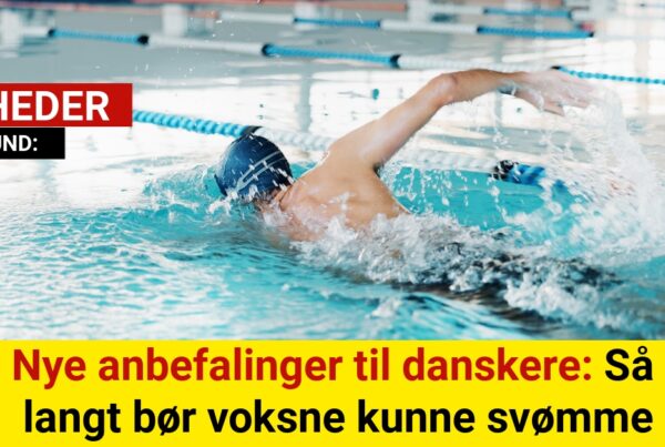 Nye anbefalinger til danskere: Så langt bør voksne kunne svømme