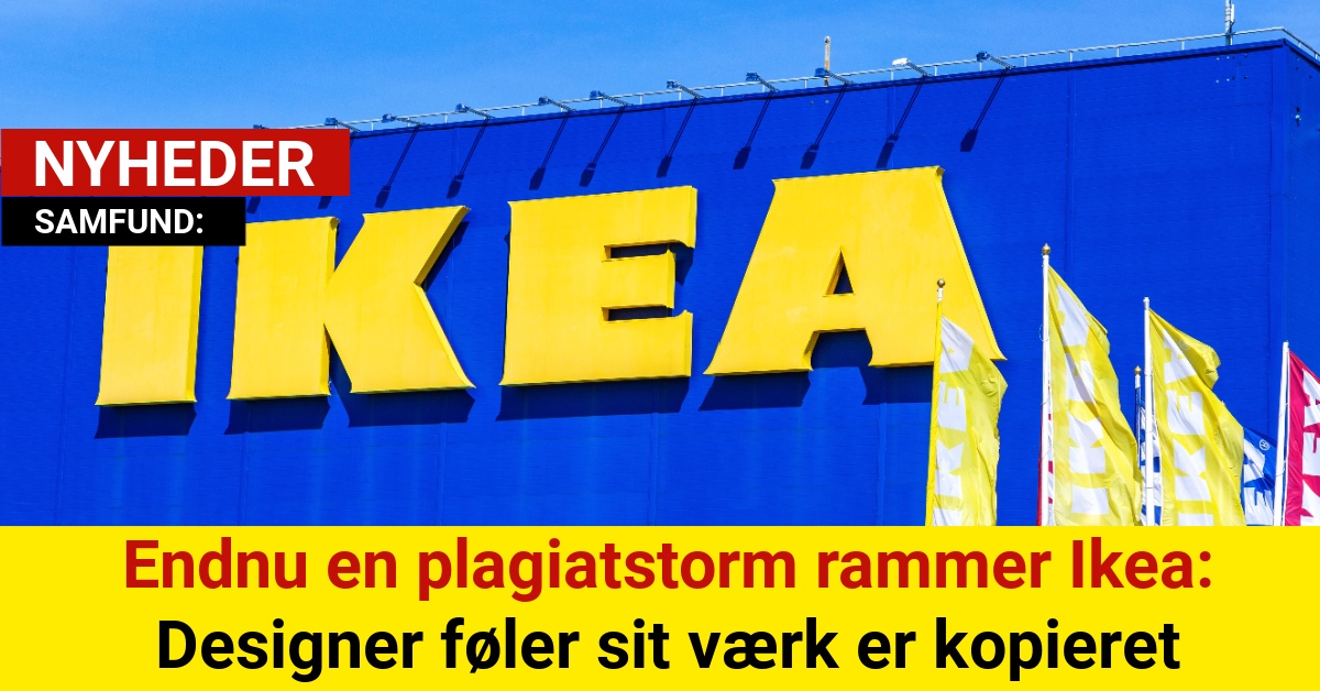 Endnu en plagiatstorm rammer Ikea: Designer føler sit værk er kopieret