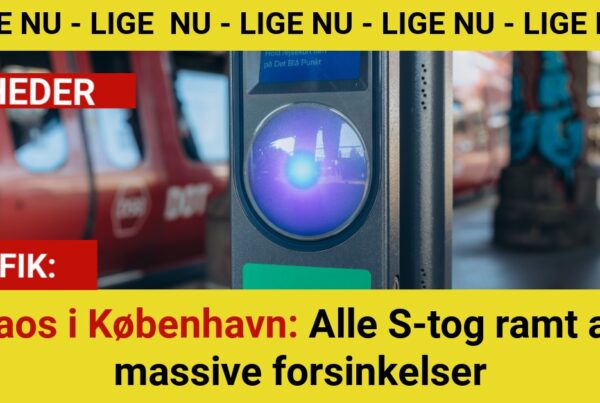 Kaos i København: Alle S-tog ramt af massive forsinkelser