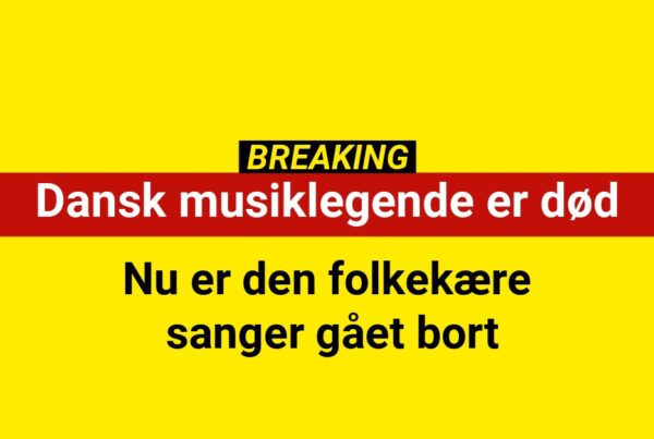 Dansk musiklegende er død