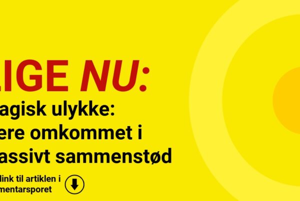 Tragisk ulykke: Flere omkommet i massivt sammenstød