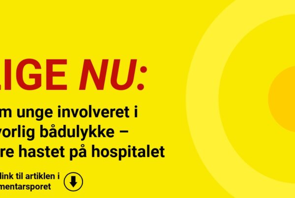 Fem unge involveret i alvorlig bådulykke – flere hastet på hospitalet