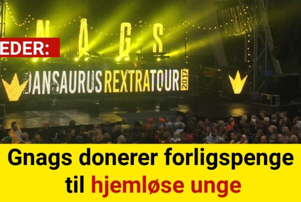 Gnags donerer forligspenge til hjemløse unge