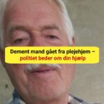 Dement mand gået fra plejehjem – politiet beder om din hjælp