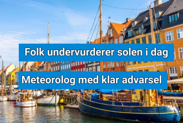 Solrig fredag: Op til 16 grader – husk solcremen