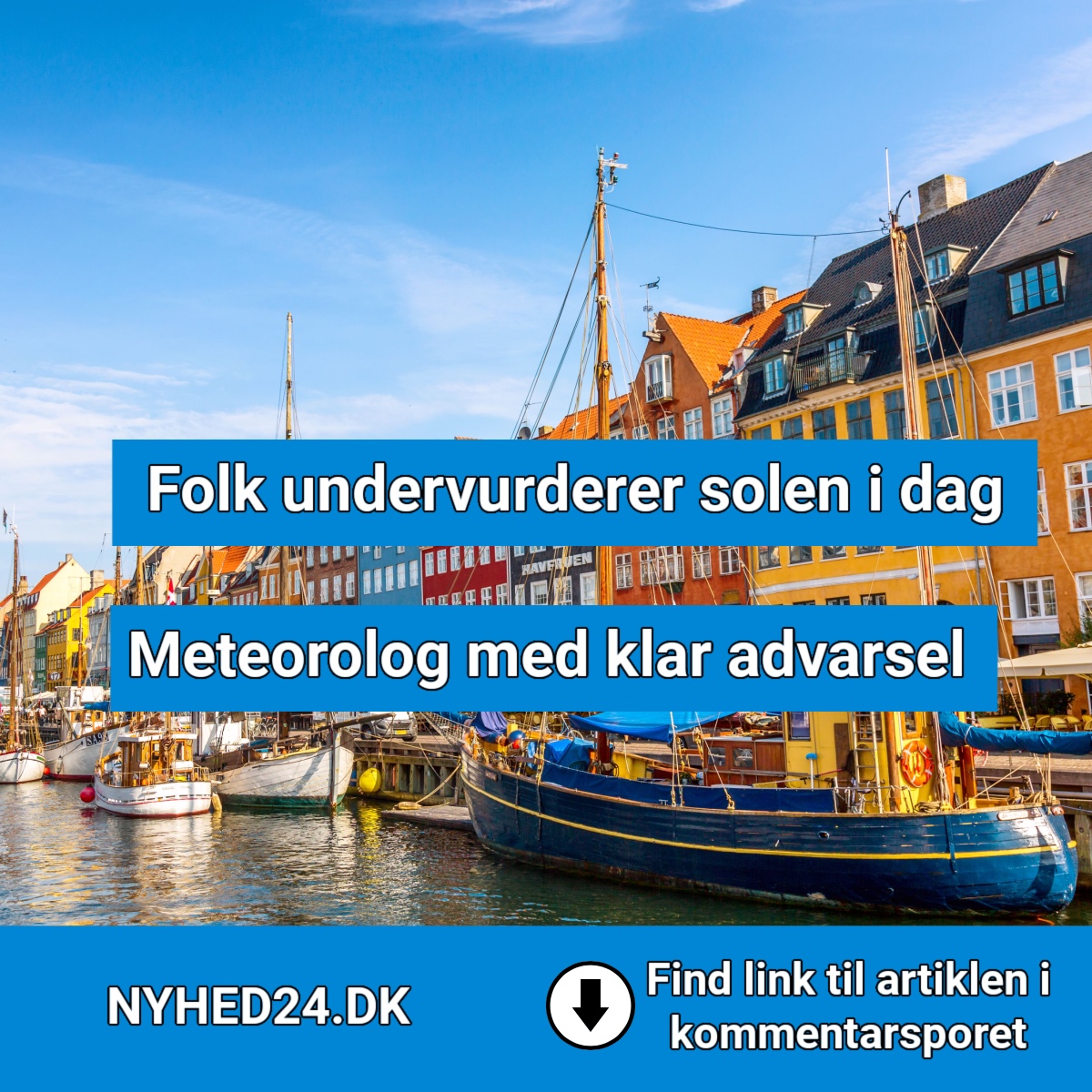 Solrig fredag: Op til 16 grader – husk solcremen