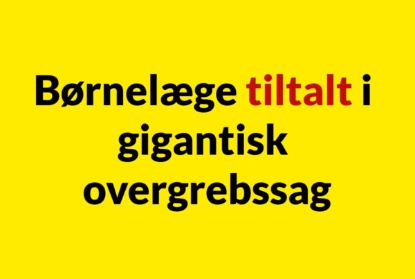 Børnelæge tiltalt i gigantisk overgrebssag