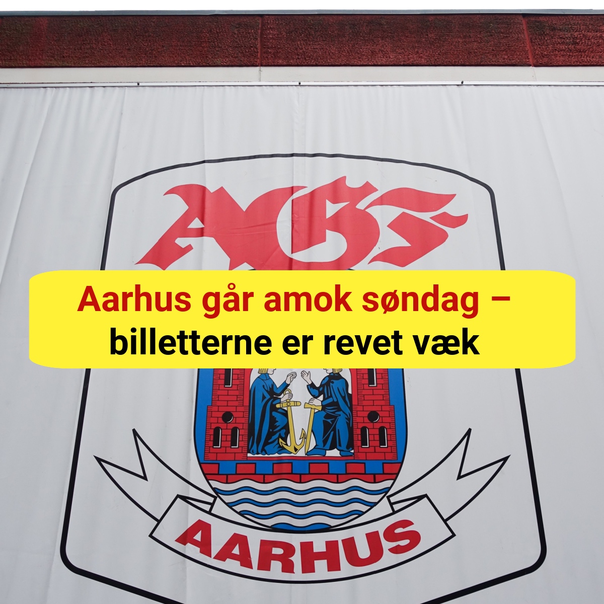VANVITTIGT: Over 40.000 klar til AGF-fejring