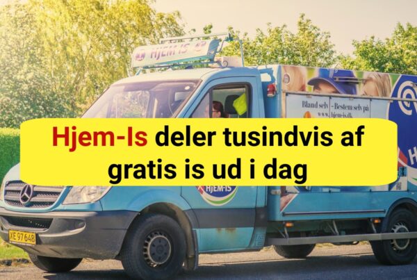 GRATIS IS TIL DANSKERNE: Hjem-Is overrasker med kæmpe jubilæumsfejring
