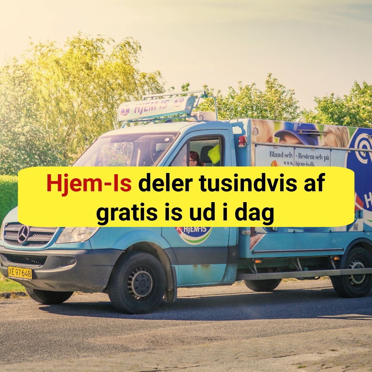 GRATIS IS TIL DANSKERNE: Hjem-Is overrasker med kæmpe jubilæumsfejring