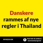 Danskere rammes af nye regler i Thailand