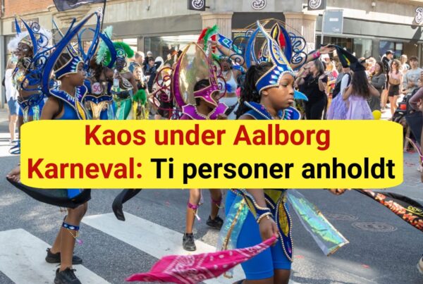 Kaos under Aalborg Karneval: Ti personer anholdt