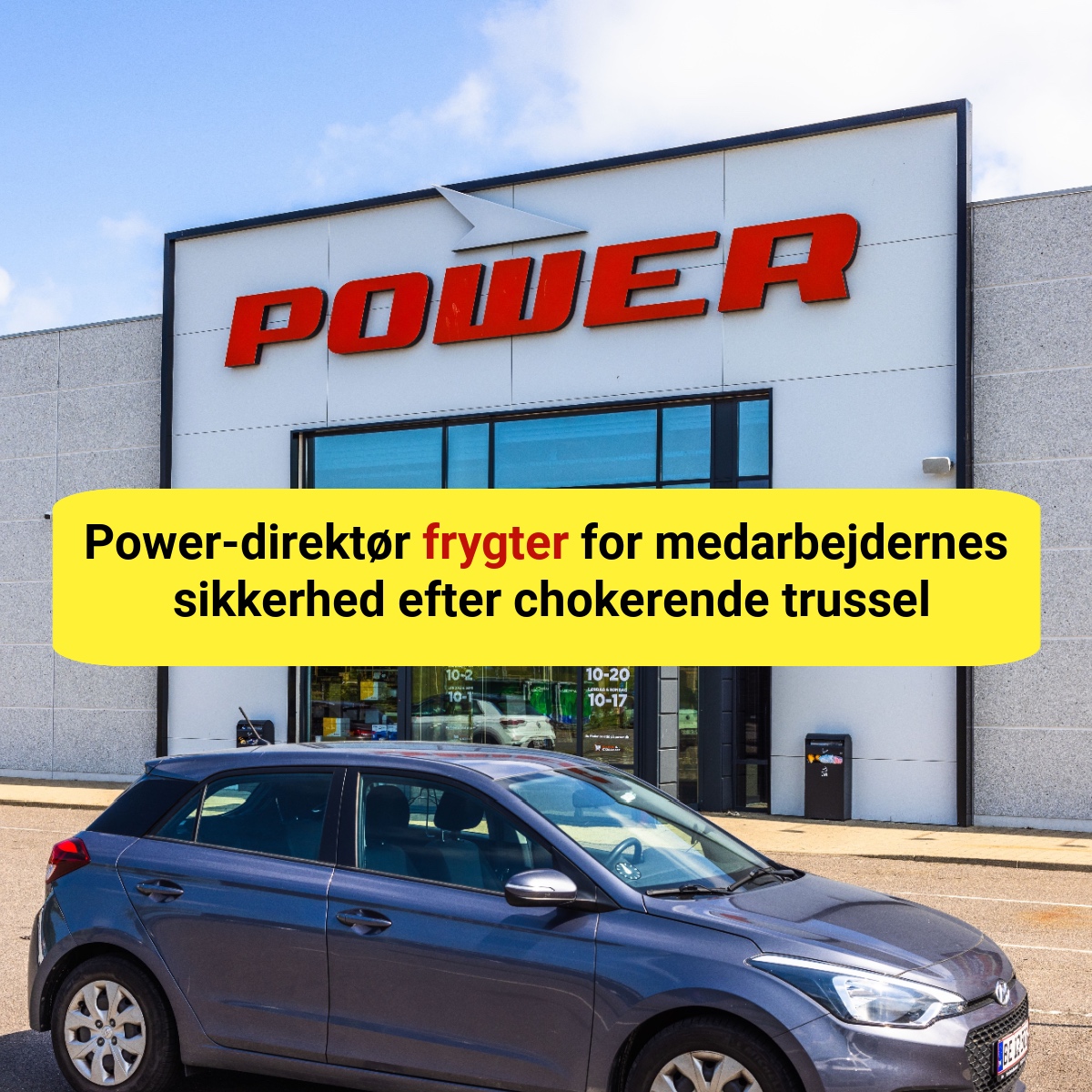 Power-direktør frygter for medarbejdernes sikkerhed efter chokerende trussel
