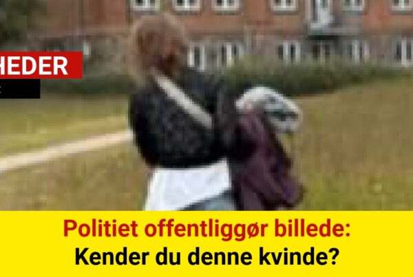 Knivstikkeri efterforskes: Nu beder politiet offentligheden om hjælp