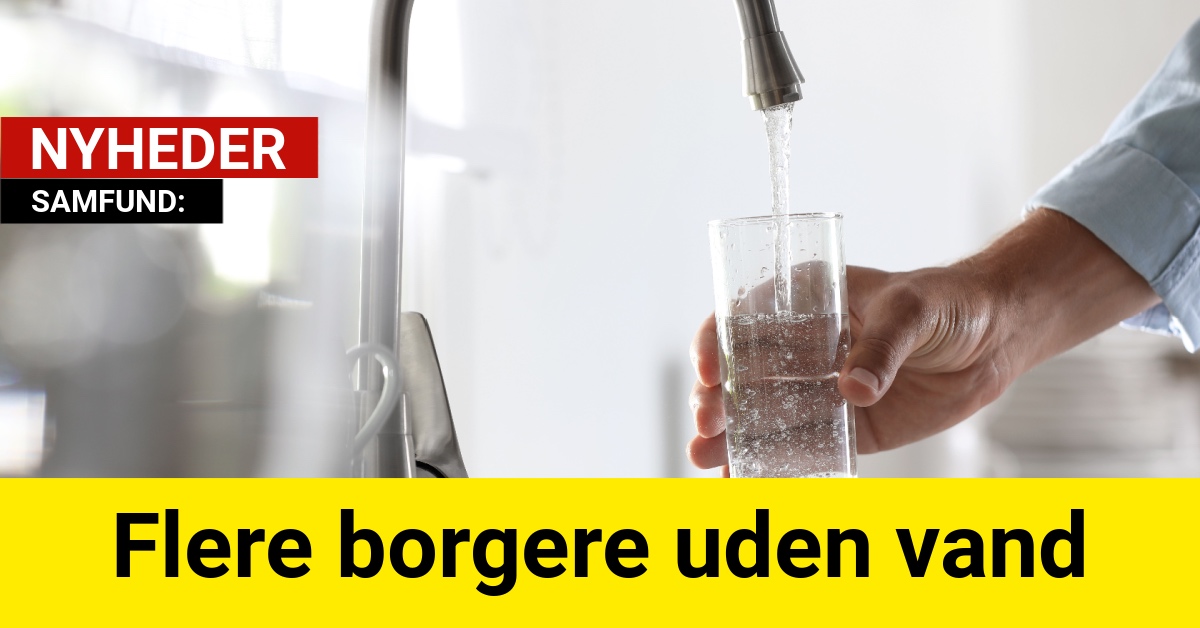 Varsel til borgere: Lavt eller intet vand efter større brud