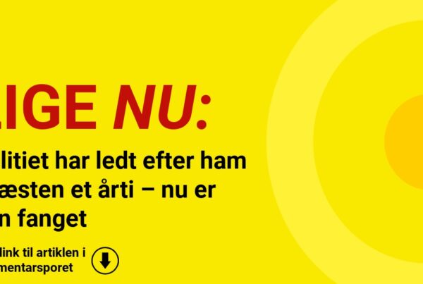 Politiet har ledt efter ham i næsten et årti – nu er han fanget
