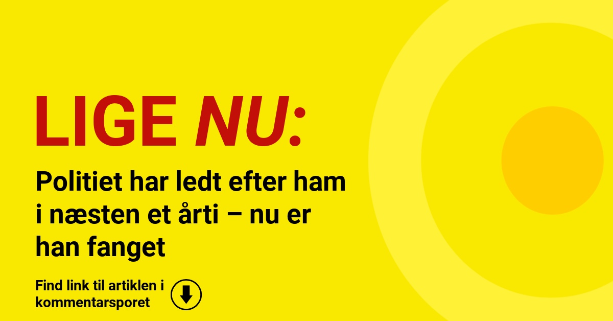 Politiet har ledt efter ham i næsten et årti – nu er han fanget