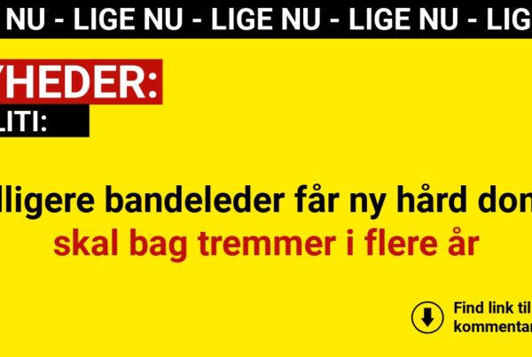 Tidligere bandeleder får ny hård dom – skal bag tremmer i flere år