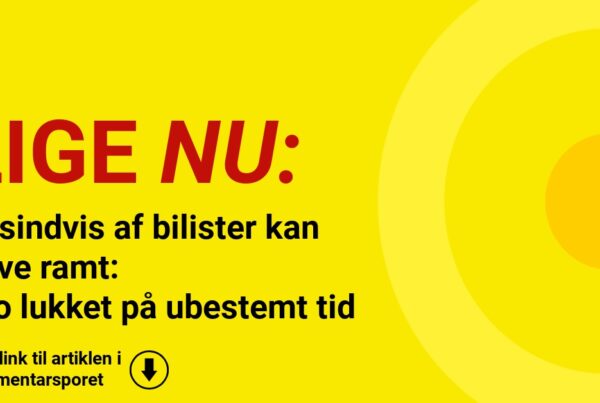 Tusindvis af bilister kan blive ramt: Bro lukket på ubestemt tid