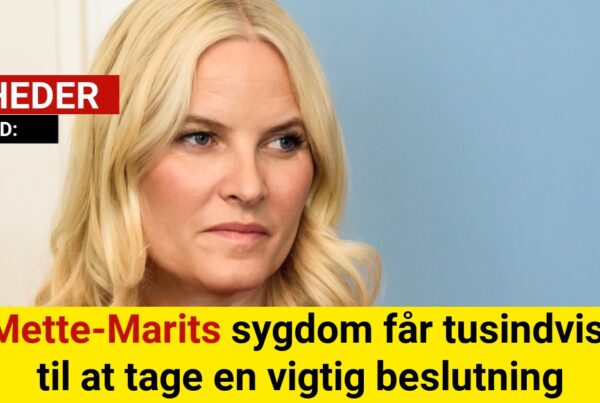 Kronprinsessens alvorlige sygdom får nordmænd til at strømme til