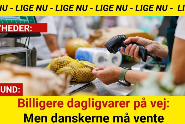 Billigere dagligvarer på vej: Men danskerne må vente