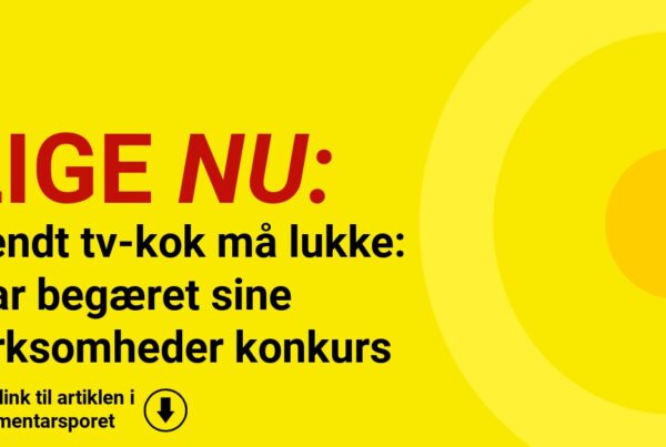 Kendt tv-kok må lukke: Har begæret sine virksomheder konkurs
