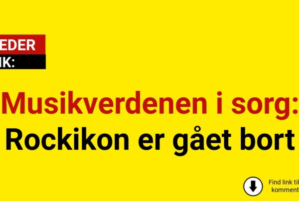 Musikverdenen i sorg: Rockikon er gået bort