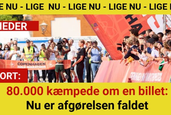 45.000 fik afslag: Så vild er interessen for CPH Marathon