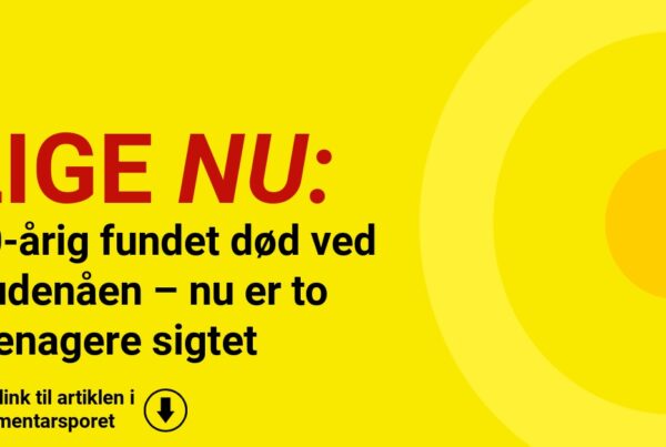 20-årig fundet død ved Gudenåen – nu er to teenagere sigtet