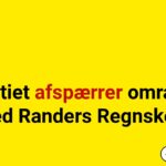 Politiet afspærrer område ved Randers Regnskov