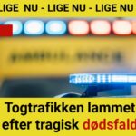 Togtrafikken lammet efter tragisk dødsfald