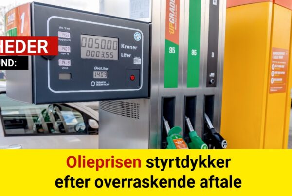 Olieprisen styrtdykker efter overraskende aftale