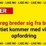 Sort røg breder sig fra brand: Politiet kommer med vigtig opfordring