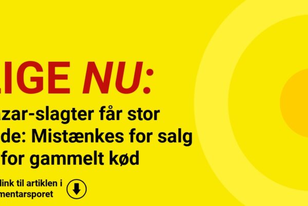 Bazar-slagter får stor bøde: Mistænkes for salg af for gammelt kød