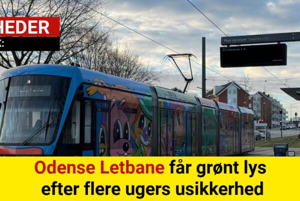 Stor ændring rammer Odense Letbane fra lørdag