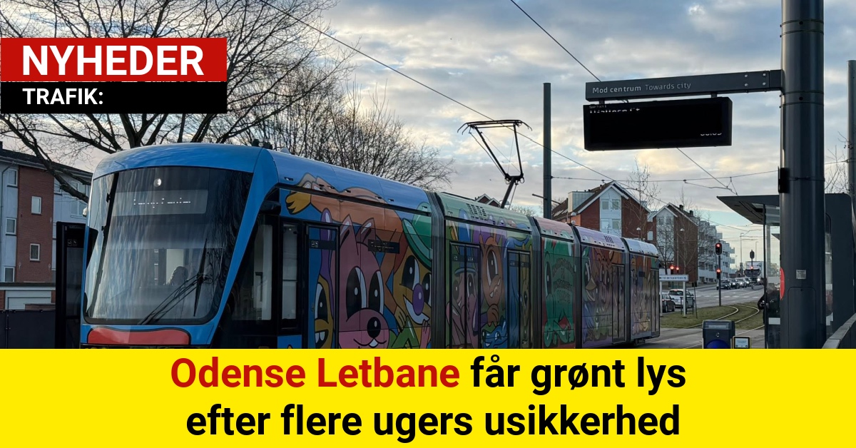 Stor ændring rammer Odense Letbane fra lørdag