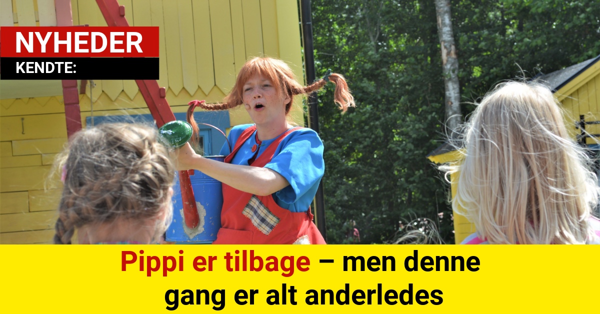 Nu sker det: Pippi Langstrømpe vender tilbage
