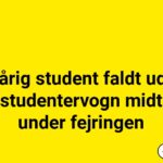 19-årig student faldt ud af studentervogn midt under fejringen