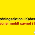 Stor redningsaktion i København: To personer meldt savnet i havnen